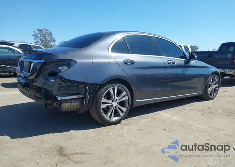 2015 Mercedes-Benz C 300 from USA, damaged, VIN 55SWF4JB1FU087125
